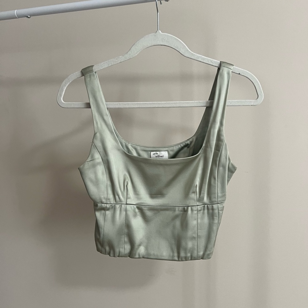 Wilfred Shine Satin Bustier